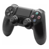 Controle Joystick Ps4 Sem Fio Resistente Gamer Play 4 Cor Preto