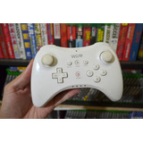 Controle Joystick S/ Fio Nintendo Wii U Pro Controller Branc