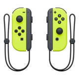 Controle Joystick Sem Fio Nintendo Switch Joy-con (l)/(r) Neón Amarelo-néon