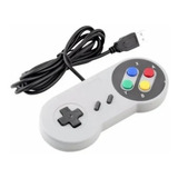 Controle Joystick Super Nintendo Usb Snes