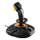 Controle Joystick Thrustmaster T.16000m Fcs Preto E Laranja