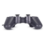 Controle Joystick Usb Pc Gamer Computador Notebook Ps3 Cor Preto