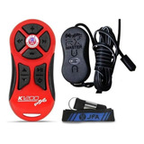 Controle Longa Distancia Jfa K1200 Vermelho Alcance 1200 Mt