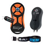Controle Longa Distância Jfa K600 + Central Preto / Laranja