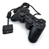 Controle Manete Compativel Play 2 Ps2 Playstation 2 Com Fio