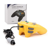 Controle Marca Next-a Compatível Com N64 Amarelo C107am
