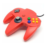 Controle Marca Next-a Compatível N64 Vermelho Fosco Cn13