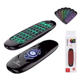 Controle Mini Teclado Air Mouse Wireless Sem Fio Android