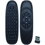 Controle Mini Teclado Air Mouse Wireless Sem Fio Pc Android