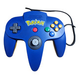Controle N64 Pikachu Edition Joystick Nintendo 64 Pokemom