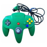 Controle Nintendo 64 Verde Original Seminovo Analógico 100%