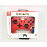 Controle Nintendo Switch Com Fio Super Mario / Power A