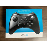 Controle Nintendo Wii U Pro Controller - Preto - Lacrado