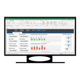 Controle Orçamentário Empresarial Em Excel Completa