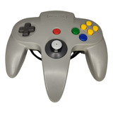 Controle Original Nintendo 64 Cinza Analogico 100% Japâo 