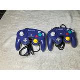 Controle Original Nintendo Gamecube Azul E Transparente Jp 