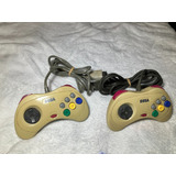 Controle Original Sega Saturn Branco Hss-0101 Condição D Jp