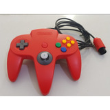 Controle Original Vermelho P/ Nintendo 64