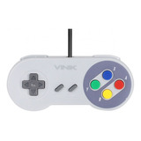 Controle Para Pc Vinik Com Fio Usb Modelo Super Nintendo