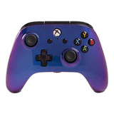 Controle Para Xbox One Poweracom Fio Roxo Nebula