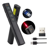 Controle Passador Remoto Sem Fio Powerpoint A Laser 2.4 Ghz 
