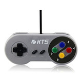 Controle Pc Modelo Snes, Super Nintendo Usb Plug And Play
