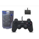 Controle Playstation Ps1 Ps2 Analógico Double Shock Fio 1,8m