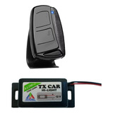Controle Portão 2 Canais +tx Car Prova D'água Luz Farol Alto