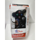 Controle Ps2 Playstation 2 Feir C/ Fio. Analógico Dual Shock