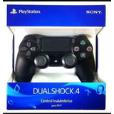 Controle Ps4 Cor Preto Voltagem 5v