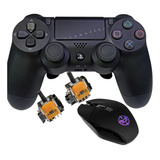 Controle Ps4 Paddles, Click Mouse +