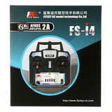 Controle Remoto 4ch Fs-i4 Glider Com Afhds.. 4ghz Fs-a6