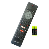 Controle Remoto Compatível Philips Smart Tv Lcd 32 42 43 50