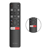 Controle Remoto Compatível Tcl Smart Tv 4k Rc802v 50p8m