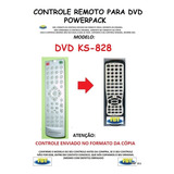 Controle Remoto Dvd Powerpack Ks 828