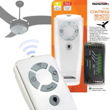 Controle Remoto E Parede Para Ventilador De Teto E Lâmpada