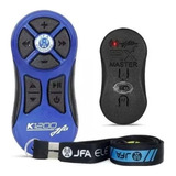 Controle Remoto Jfa K1200 Universal Longa Distância Cor Azul