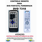 Controle Remoto Para Dvd Portatil Powerpack