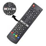Controle Remoto Para Smart Tv LG 32/43/49/50/55/65 Universal Lelong Le-7045