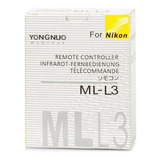 Controle Remoto Yongnuo Sem Fio Para Câmeras Nikon - Ml-l3
