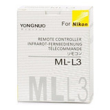 Controle Remoto Yongnuo Sem Fio Para Câmeras Nikon - Ml-l3