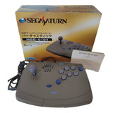 Controle Sega Saturno Arcade Stick Hss-0104 Japão Semi-novo!