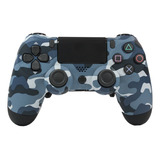 Controle Sem Fio Joystick Compatível Com Console E Pc Azul