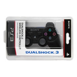 Controle Sem Fio Joystick Sony Playstation Dualshock 3 Preto