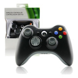 Controle Sem Fio Para Xbox 360 Joystick Wireless Preto