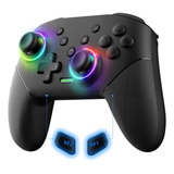 Controle Sem Fio Rgb Para Nintendo Switch - Com Fio Para Pc