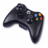Controle Sem Fio Xbox 360 Similar Preto E Branco 20cm