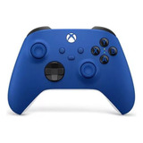 Controle Sem Fio Xbox Series X S One Pc Shock Blue Azul