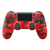 Controle Sony Dualshock 4 Red Camouflage
