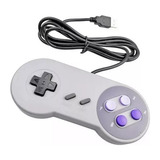 Controle Super Nintendo Usb Snes Pc Tv Box Game Retrô